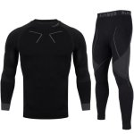Alpinus Tactical Base Layer Set Thermoactive Underwear Black and Gray M GT43276