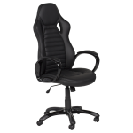 Καρέκλα gaming Carmen 7502 - άσπρο-μαύρο,Υλικό PU-Πολυπροπυλένιο 62εκ.x 66εκ.x 119-129εκ.