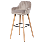 Bar chair Carmen 3082 - sand x 49 cm  45 cm 