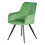 Καρέκλα τραπεζαρίας ETON - ανοιχτό πράσινο BF 2,Υλικό Ύφασμα-Μέταλλο 57εκ.x 66εκ.x 88εκ.