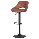 Bar chair Carmen 3081- brown x 46 cm  50 cm 