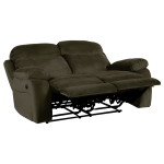 Ηλεκτρικός καναπές ανάκλιντρο 2θέσιος SELENA LUX - τρούφα Π,Υφασμα-Ξύλο / Μέταλλο ,161εκ.x 100εκ.x 161εκ.