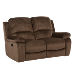 Ηλεκτρικός ανακλινόμενος καναπές 2θέσιος GEYA LUX- τρούφα P,Υφασμα,Ξύλο/Μέταλλο,165εκ.x101εκ.x 106εκ.