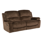 Ανακλινόμενος καναπές 3θέσιος GEYA - τρούφα Π,Ύφασμα - Ξύλο/Μέταλλο,208εκ.x 101εκ.x 106εκ.