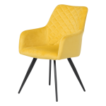 Dining chair ETON - Yellow BF 2 x 57 cm  66 cm 
