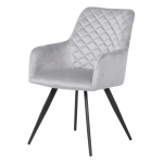 Dining chair ETON - light grey BF 2 x 57 cm  66 cm 