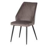Dining chair LAREDO - brown x 48 cm  63 cm 