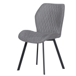 Dining chair FANO - grey x 50 cm  60 cm 
