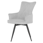 Dining chair PISA - grey x 56 cm  47 cm 