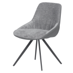 Dining chair ROMNEY - light grey XV x 52 cm  50 cm 