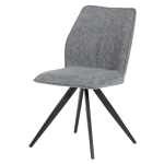 Dining chair DORSET - grey L 18 x 50 cm  55 cm 