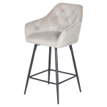 Bar chair LAZIO - latte x 54 cm  51 cm 