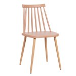 Καρέκλα CYGNET Cappuccino PP/Μέταλλο 42x46x80cm 1τεμ