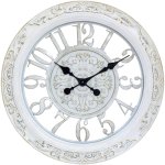 Ρολόι Τοίχου ArteLibre Λευκό Πλαστικό Φ56cm 1τεμ