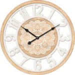 Ρολόι Τοίχου MDF Φ58x4cm 1τεμ
