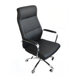 Καρέκλα Γραφείου ArteLibre WISHAW Μαύρο PU 75x63x112-120cm 1τεμ