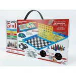 Επιτραπέζιο Παιχνίδι Mini Giochi Σετ 5 Σε 1 Πλαστικό Για 6+ Ετών 1τεμ