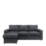 Καναπές Κρεβάτι Γωνιακός ArteLibre SOFIA Γκρι 220x155x81cm 1τεμ