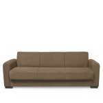 Καναπές Κρεβάτι Τριθέσιος ArteLibre HOMER Μπεζ 226x78x78cm 1τεμ