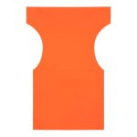 Αδιάβροχο πολυεστερικό πανί Megapap για πολυθρόνα σκηνοθέτη σε χρώμα πορτοκαλί 56x44x80εκ. 1τεμ