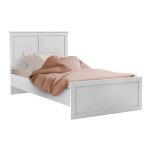 Κρεβάτι Emily Megapap χρώμα λευκό 90x190εκ. 1τεμ
