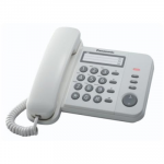 Panasonic KX-TS520EX1W Ενσύρματο Τηλέφωνο Γραφείου Λευκό