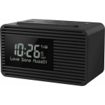 Panasonic RCD8EGK  Ψηφιακό Ρολόι Επιτραπέζιο με Ξυπνητήρι Μαύρο