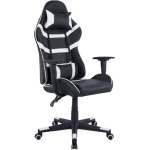  Καρέκλα Gaming HM1147.04 Δερματίνης με μπράτσα Λευκή